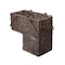 Hastings Home Storage Basket, Brown, 16 in L x 8 in W x 14 in H 786076YPJ - alternate 1